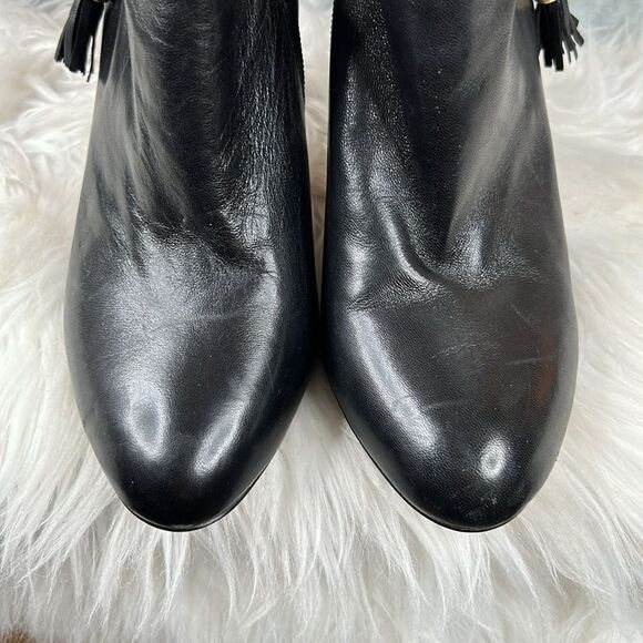 Vince Camuto Vecka Side Tassel Dress Ankle Booties Sz 7 NWT - Picture 2 of 11